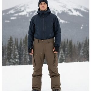 Burton Cargo Snowboard Pants Mens Sz L Skiing Outdoor Activewear Gorpcore Winter